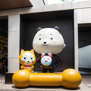 Statues culturelles <span class=keywords><strong>Art</strong></span> <span class=keywords><strong>Nouveau</strong></span> en fibre de verre Statues en fibre de verre sur mesure Artistes créant des statues artistiques - Product Image 2