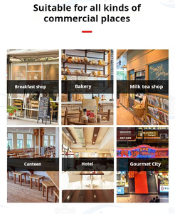 Conteneur à poulet rôti en acier inoxydable, machine à rôtir le poulet au gaz pour restaurant - Product Image 6