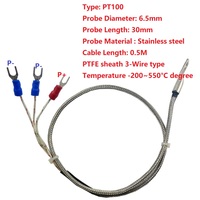PT21A01 1CH 500 Celsius PT100 RTD Sensor Suhu RS485 Modbus RTU Modul Versi SMD Pemasangan SMD Perekam Tanpa Kertas