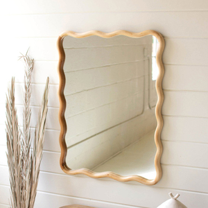 <span class=keywords><strong>Espejo</strong></span> de Cuerpo Entero Ondulado de Fábrica, <span class=keywords><strong>Espejo</strong></span> de Pared de Longitud Completa para Dormitorio, Decoración del Hogar, <span class=keywords><strong>Espejo</strong></span> Irregular Decorativo, <span class=keywords><strong>Espejo</strong></span> de Pie - Product Image 5