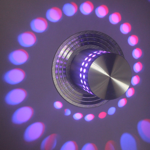 Modern LED Aluminum Integrated Circuit <b>Ceiling</b> <b>Fan</b> Light RGB <b>Wall</b> Lamps with Decorative Style and <b>Remote</b> <b>Control</b> Fixtures - Product Image 3