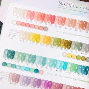 Nouveau vernis à ongles gel Milan Camellia 50 couleurs transparent effet gelée <span class=keywords><strong>nude</strong></span>, collection automne-hiver 2026, résistant à l'eau, séchage rapide, pour nail art - Product Image 4