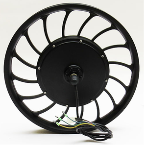 La nouvelle promotion 16 16x2.5 pouces 24V 36V 48V 500W moteur de moyeu de Scooter électrique sans engrenage sans brosse Kit de frein à disque à pneu solide - Product Image 1