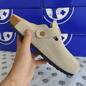 Cómodas mulas calientes de verano para hombres y mujeres Marca de diseñador popular Cuero genuino Birken Stock <span class=keywords><strong>Zuecos</strong></span> - Product Image 3