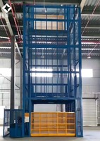 2000 kg Hidrolik Yük Asansörü, Depo Fabrika Endüstriyel Malzeme Taşıma için Ağır Yük Asansörü