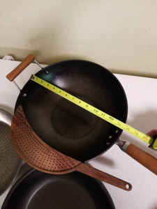 2026 nuevo colador de olla de madera colador de madera de mano escurridor de Pasta colador de olla con colador de comida de Pasta <span class=keywords><strong>empotrado</strong></span> colador de cocina - Product Image 6