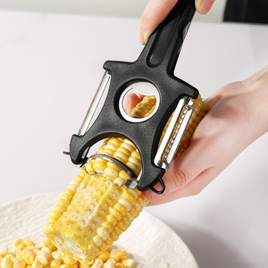 Outils de cuisine multifonctionnels 5 en 1 : ouvre-bouteille, éplucheur, râpe, couteau à fruits, éplucheur de maïs - Product Image 3