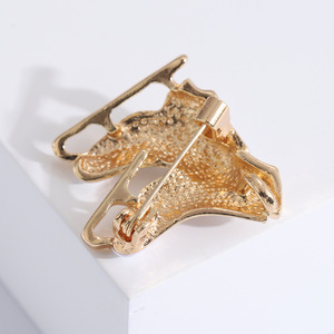 Broche de Cristal <span class=keywords><strong>con</strong></span> Diseño de Patines de Hielo, Decorado <span class=keywords><strong>con</strong></span> Pedrería, Joyería de Aleación para <span class=keywords><strong>Niños</strong></span>, para Regalos de Boda y Fiestas - Product Image 6
