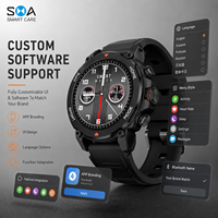 Reloj Inteligente Deportivo con GPS para Exteriores, Venta al Por Mayor de Fábrica, Resistente al Agua 5ATM, Pantalla AMOLED, Logotipo Personalizado, con Llamadas Bluetooth