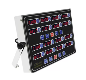 대형 디스플레이가 있는 <span class=keywords><strong>8</strong></span>채널 상업용 주방 타이머, 레스토랑 베이커리 샵용 디지털 카운트업/다운 알람 - Product Image 4