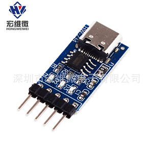 Cable USB Tipo C a Puerto Serie TTL CH340N, Módulo HW 234 para Descarga y Programación de Microcontroladores - Product Image 3