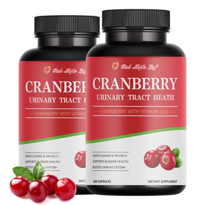 Capsules de canneberge avec fibres prébiotiques |   Soutien à la <span class=keywords><strong>santé</strong></span> urinaire et digestive |   Riche en PAC - Product Image 2