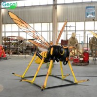 Parc d'attractions Gecai Animatronic Usine de maquettes de fourmis volantes grandeur nature
