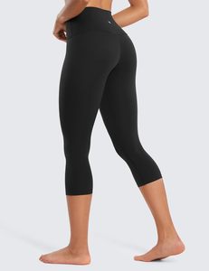 CRZ YOGA Leggings <span class=keywords><strong>Capri</strong></span> de Yoga à Taille Haute 19'' avec Effet Ventre Plat, Ultra Doux, pour l'Entraînement et le Détente, Pantalon Court Athlétique pour Femme - Product Image 2