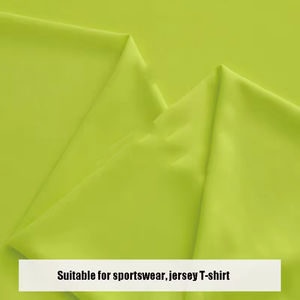 Tela de Malla Tricot Ligera de un Solo Lado, 75D 144F 150g, 100% Poliéster, Sensación Modal de Seda de Leche, Secado Rápido, para Ropa Deportiva de Niñas - Product Image 3