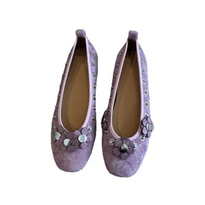 Nouvelles Ballerines Respirantes à Rivets Floraux, Design Niche Printemps-Été 2026, Chaussures Plates Décolletées pour Femmes - Product Image 6