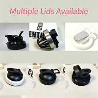 Bouteille shaker à protéines en acier inoxydable avec logo personnalisé, marque privée, mélangeur en métal 304, OEM ODM, vente en gros pour la salle de sport