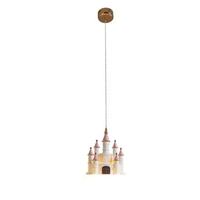 Moderne Lampe LED Fille Enfants Chambre Chevet Veilleuse Dessin Animé Château Plafonnier pour Chambre d'Enfants