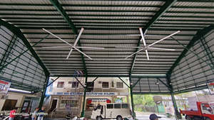 2025 Thiết Kế Mới Thương Mại Quạt Trần Hvls 7.3 Mét Chất Lượng Cao Công Nghiệp Hội Thảo Kho Phòng Tập Thể Dục - Product Image 3