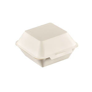 安いカスタムロゴブラウンクラフト板紙テイクアウト紙持ち帰りバーガーボックス - Product Image 1