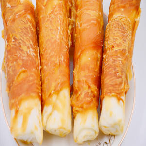 Rollo de cuero de vaca <span class=keywords><strong>para</strong></span> masticar <span class=keywords><strong>pollo</strong></span>, alimentos <span class=keywords><strong>para</strong></span> mascotas, <span class=keywords><strong>sin</strong></span> aditivos, <span class=keywords><strong>comida</strong></span> seca <span class=keywords><strong>para</strong></span> <span class=keywords><strong>perros</strong></span> - Product Image 6