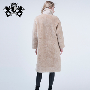 Pelli di Pecora di marca di Nuovo Disegno Russo Sopra Il Ginocchio <span class=keywords><strong>Cappotto</strong></span> di Pelliccia Vera Pelliccia Lungo <span class=keywords><strong>Cappotto</strong></span> <span class=keywords><strong>Shearling</strong></span> <span class=keywords><strong>Cappotto</strong></span> di pelle di Pecora - Product Image 6