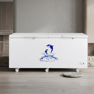 Réfrigérateur-congélateur commercial à double porte, à froid direct, en acier, à faible teneur en glace, grande capacité, pour la restauration, modèle BC/BD-560TC - Product Image 6