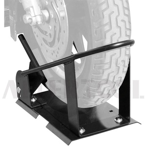 Support métallique de support de transport de cale de roue de <span class=keywords><strong>moto</strong></span> d'une capacité de 1500lbs pour la <span class=keywords><strong>remorque</strong></span> d'arrêt de Davidson Cruiser Sportbike - Product Image 6