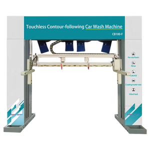 Machine de lavage de voitures industrielle automatique électrique à jet de mousse Cheerwash Toma, design cyberpunk professionnel, acier inoxydable - Product Image 5