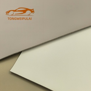 Cuero de Microfibra PU/PVC de 1.2mm, Elástico, <span class=keywords><strong>en</strong></span> Oferta, Repujado, para Interiores de Automóviles, Sofás, Muebles, Bolsos, Decoración Textil para el Hogar y Exteriores - Product Image 6