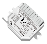 Contrôleur SPI WiFi RF 2.4G TUYA SKYDANCE 5-24VDC avec interrupteur poussoir pour variateur LED RGB RGBW RGB+CCT pour bande LED à pixels WT-SPI-P