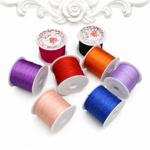 Fil élastique en spandex pour la fabrication de bijoux, 10 couleurs, pour la confection de bracelets, fournitures artisanales - Product Image 2