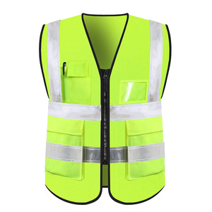 Mingrui hi vis作業服ユニフォームキッズハイビスベスト、ジップポケット付きプレミアム反射安全ベストで視認性を向上 - Product Image 4