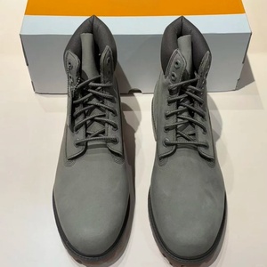 Botas de tobillo casuales de moda amarillas TB, de marca de diseñador, de cuero genuino premium, con suela gruesa y elevada para exteriores, ideales para dropshipping. - Product Image 4