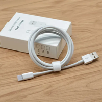 Kabel pengisi daya Data USB Tipe C, kecepatan tinggi 20W Tipe C Kustom 1M 3 kaki untuk ponsel 15 untuk Printer kotak penyimpanan komputer