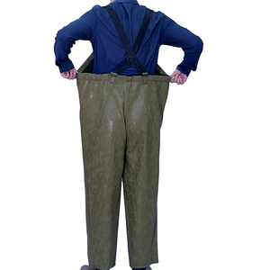 Pantalones largos al por mayor, delantales de trabajo de PVC, trajes de pesca impermeables unisex, pantalones de pesca impermeables - Product Image 2