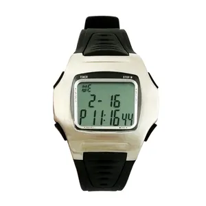 LEAP फ़ैक्टरी उच्च गुणवत्ता वाली पेशेवर डिजिटल फ़ुटबॉल घड़ी सिल्वर रंग के साथ