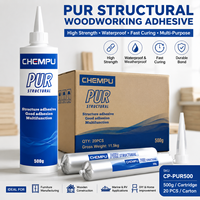 Adhésif PUR industriel à haute viscosité, colle polyuréthane pour le collage de panneaux MDF, contreplaqué et bois