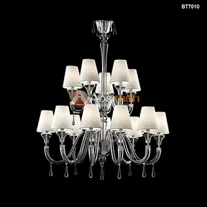 Crystal Living Room Luxury Gold K9 Crystal Chandelier Ceiling Modern Glass Chandeliers For Home