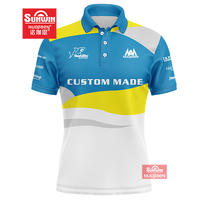 Camisetas de Golf con estampado Digital personalizado para hombre, Polo deportivo de secado rápido por sublimación