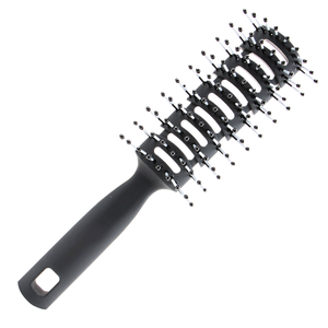 Peine <span class=keywords><strong>de</strong></span> estilismo antiestático para el cabello, herramienta <span class=keywords><strong>de</strong></span> estilismo para el cabello con hebilla interior, cepillo <span class=keywords><strong>de</strong></span> cerdas <span class=keywords><strong>de</strong></span> plástico <span class=keywords><strong>de</strong></span> alta temperatura - Product Image 2