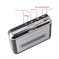 Les fabricants fournissent un convertisseur de cassette MP3 à alimentation par batterie avec fonction de rétroversion automatique, prise casque USB, lecteur de cassette Walkman