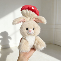 Peluche Lapin Personnalisable Mignonne en Coton PP Ultra Doux pour Décoration de Chambre Vente en Gros OEM
