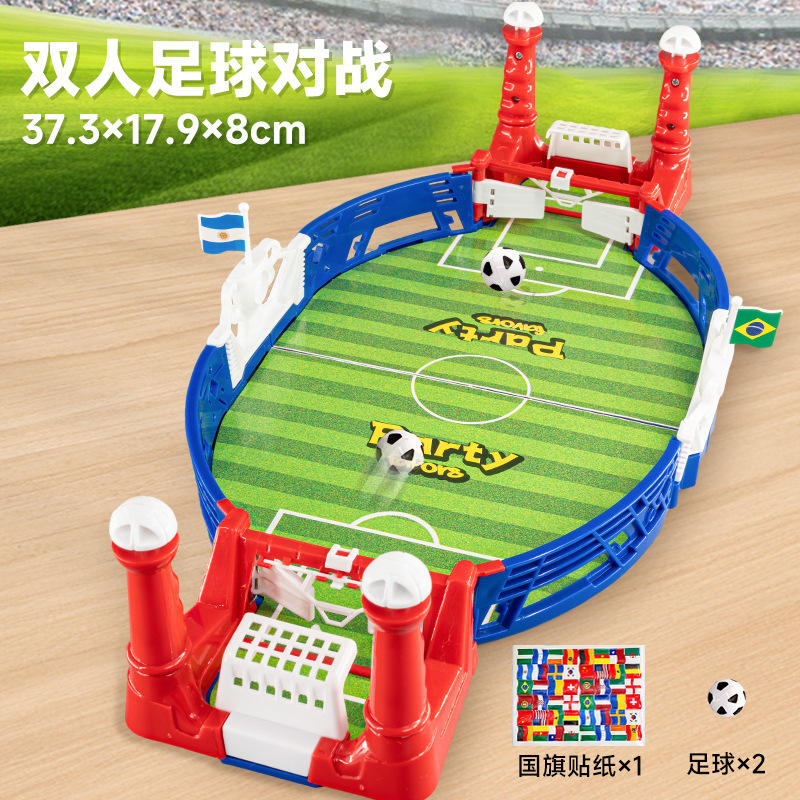 Table de football double avec 2 ballons