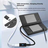 Adaptateur de chargeur PD USB-C vers 3DS/2DS/NEW 3DS XL/NDSi/3DS XL, câble adaptateur de charge rapide haute vitesse PD