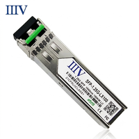 Transceptor SFP Gigabit SFP-1.25G-LX100, 1.25Gb/s, 100km, 1550nm, SMF, Dúplex, LC, DDM, Módulo SFP 1.25G para Switch de Red