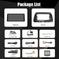 Radio de Coche con Pantalla Táctil Android Multimedia de 12.3 Pulgadas, Reproductor de DVD Estéreo para MAZDA Atenza 2014-2016 Mazda 6