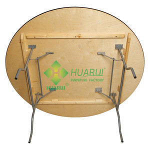 Tavolo Pieghevole in <span class=keywords><strong>Legno</strong></span> per Eventi, Noleggio per Matrimoni e Feste - Product Image 3