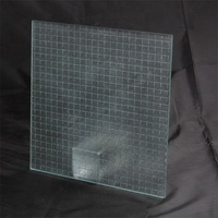 Vidrio de Seguridad con Patrón de Alambre Nashiji Transparente para Uso Industrial, Resistente al Fuego, para Ventanas y Puertas de Dormitorios, Hoteles, Casas y Pasillos