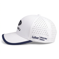 Gorra de Béisbol Unisex de 6 Paneles, 100% Algodón, Estilo Urbano, con Bordado 3D en el Panel Frontal, Logotipo con Letras, para Golf y Actividades al Aire Libre